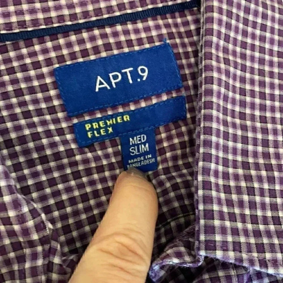 Apt 9 button down shirt - Picture 5 of 9